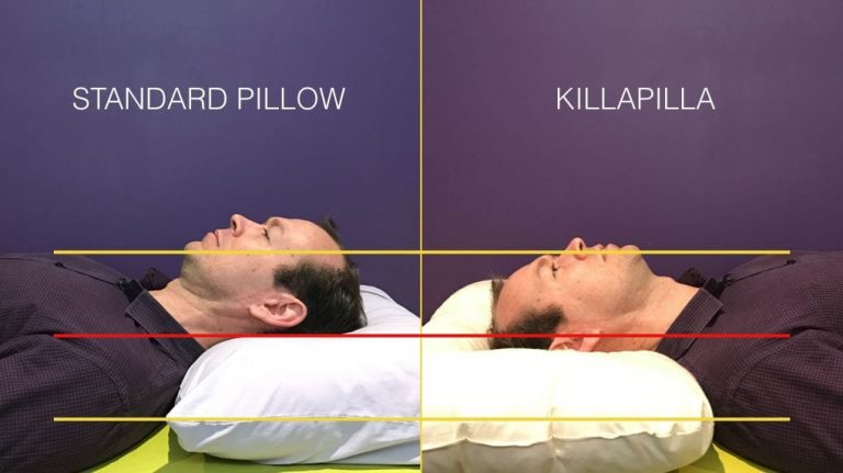 Killapilla vs Standard Pillow comparison image