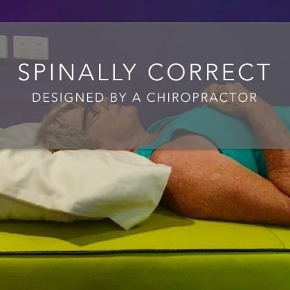 Spinally Corret Pillow designed by a Chiropractor - Killapilla Home Page Image