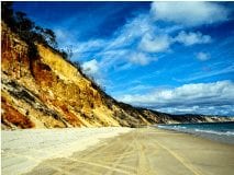 Rainbow Beach coloured sands